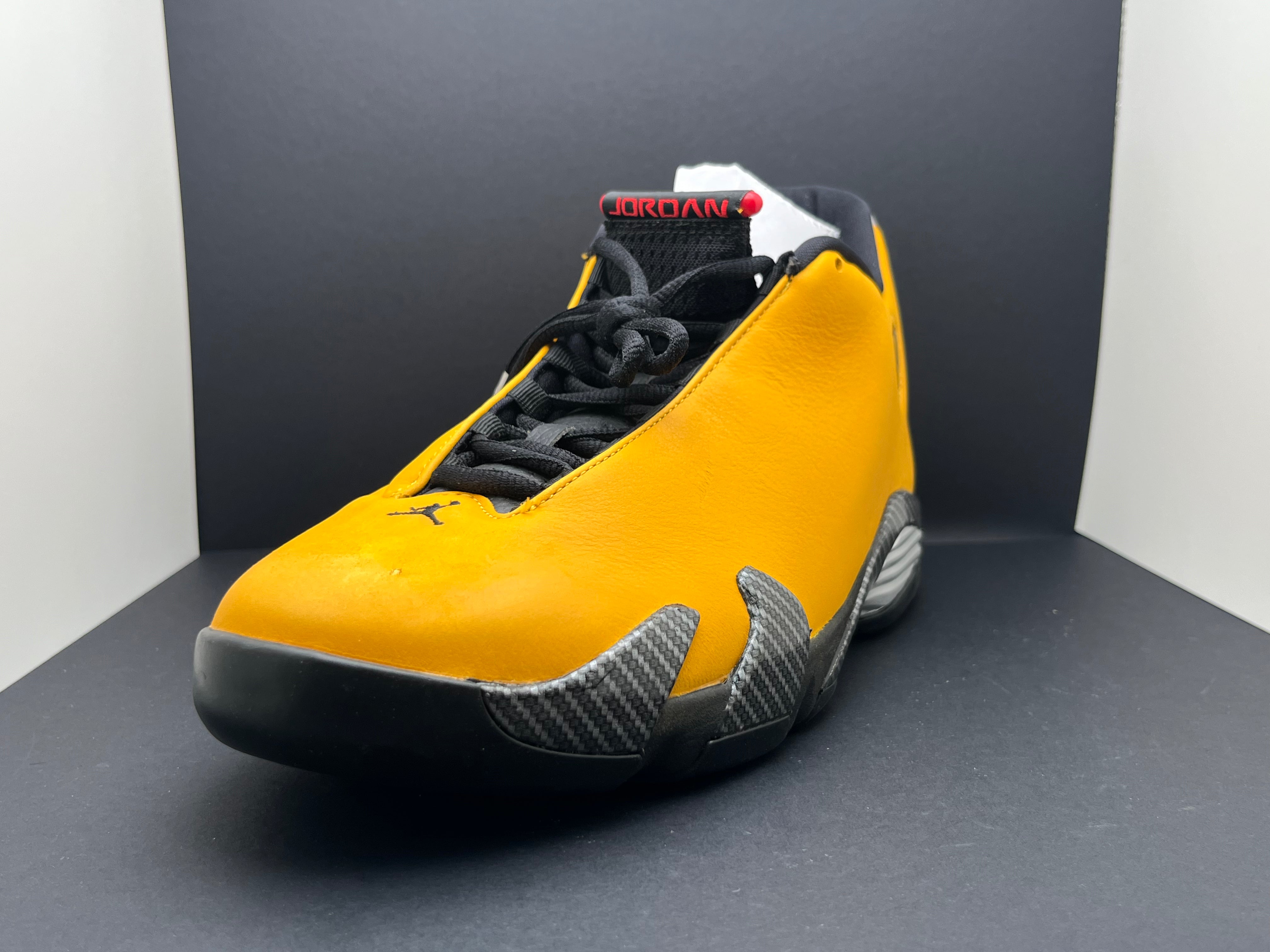 Ferrari yellow jordans best sale